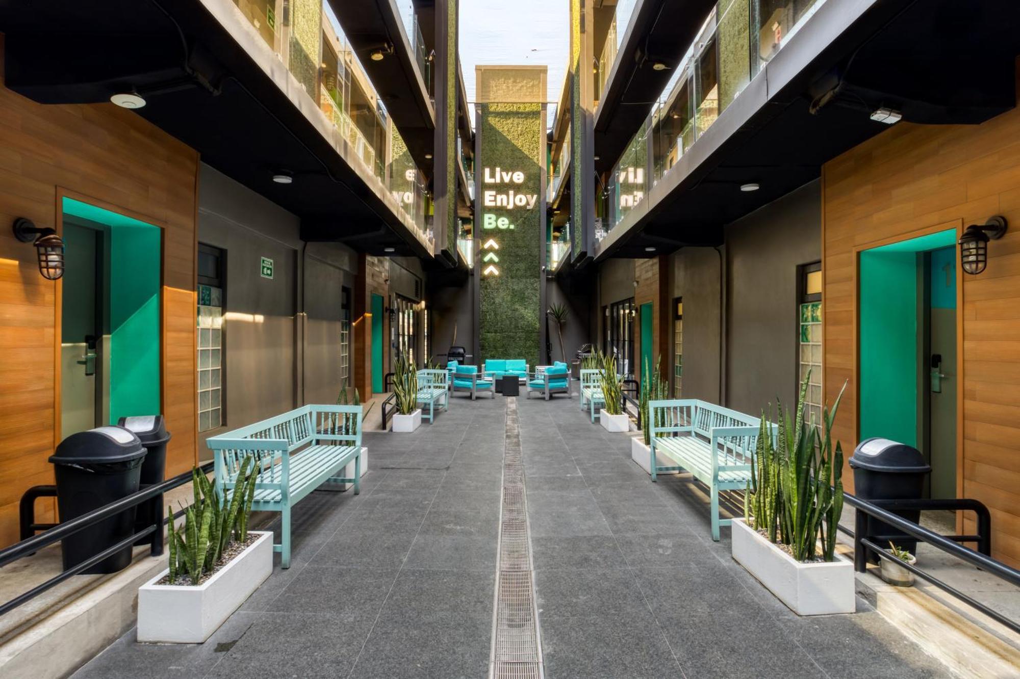 Eazy Centro By Uliv Aparthotel Tijuana Bagian luar foto